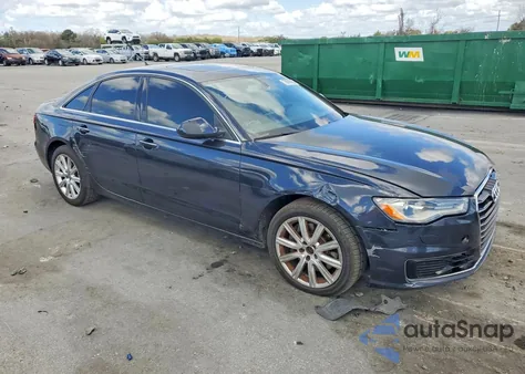 2015 Audi A6 Premium Plus from USA, damaged, VIN WAUGFAFC5FN029605